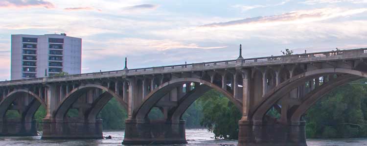 Gervais Bridge Over Congaree River